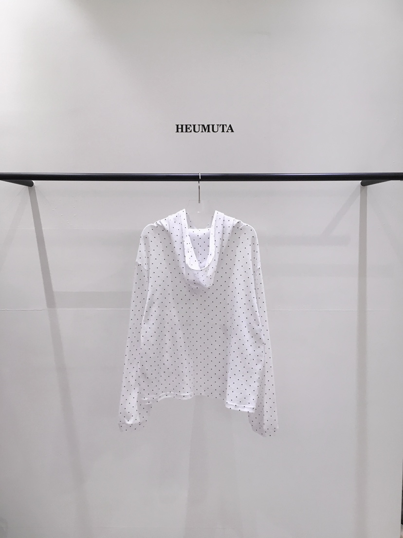 HEUMUTA韓國直郵女士新品26春夏人氣職業推薦長袖T恤華夫格HEUMUTA長袖T恤