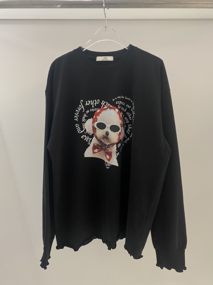 YES東大門直郵女裝新品熱賣26春夏真品人氣時尚推薦長袖T恤YES長袖T恤圖色1