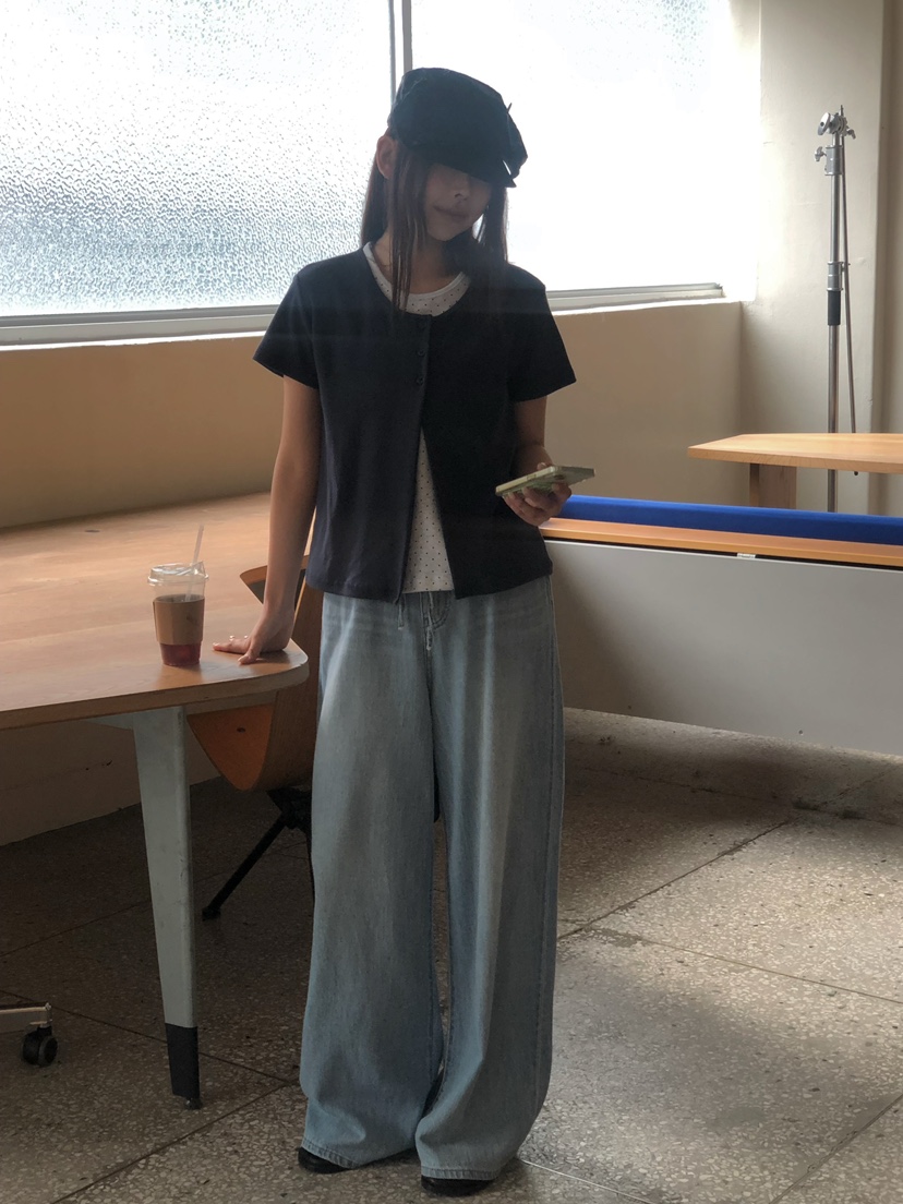 ONDO-P東大門直郵女裝新款人氣職業熱賣26春夏休閑T恤開衫ONDO-PT恤