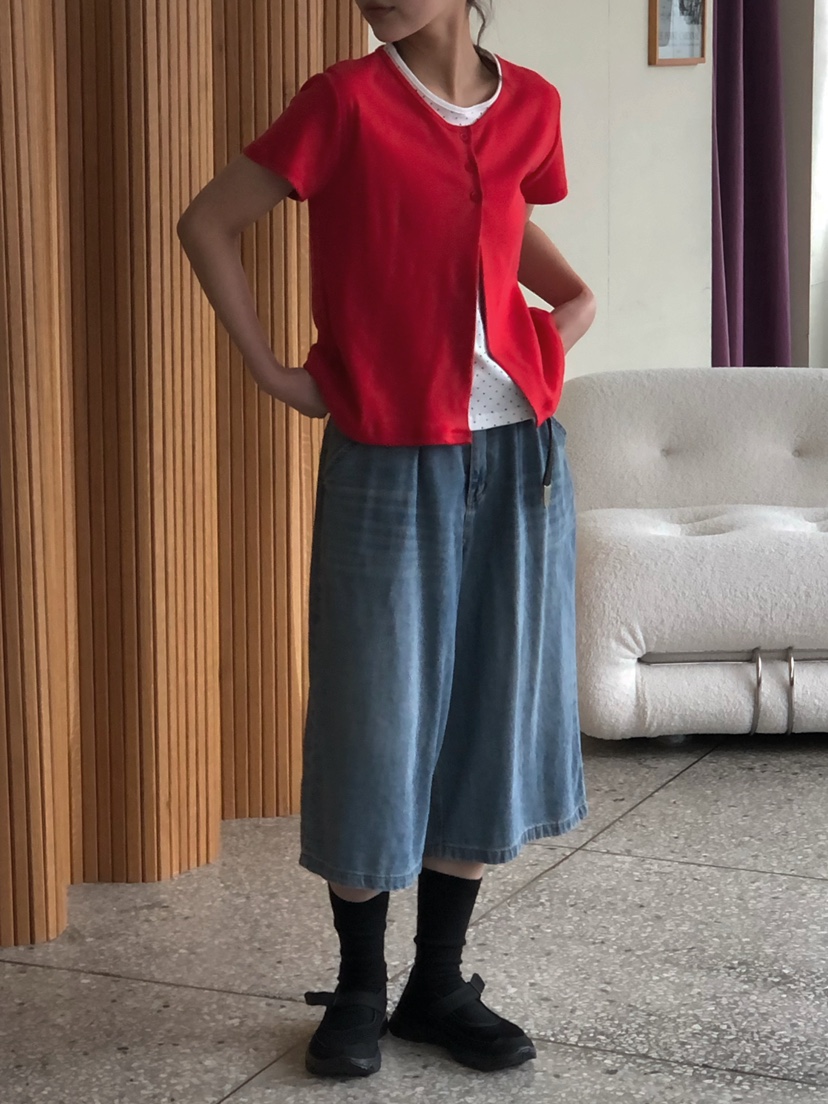 ONDO-P東大門直郵女裝新款人氣職業熱賣26春夏休閑T恤開衫ONDO-PT恤