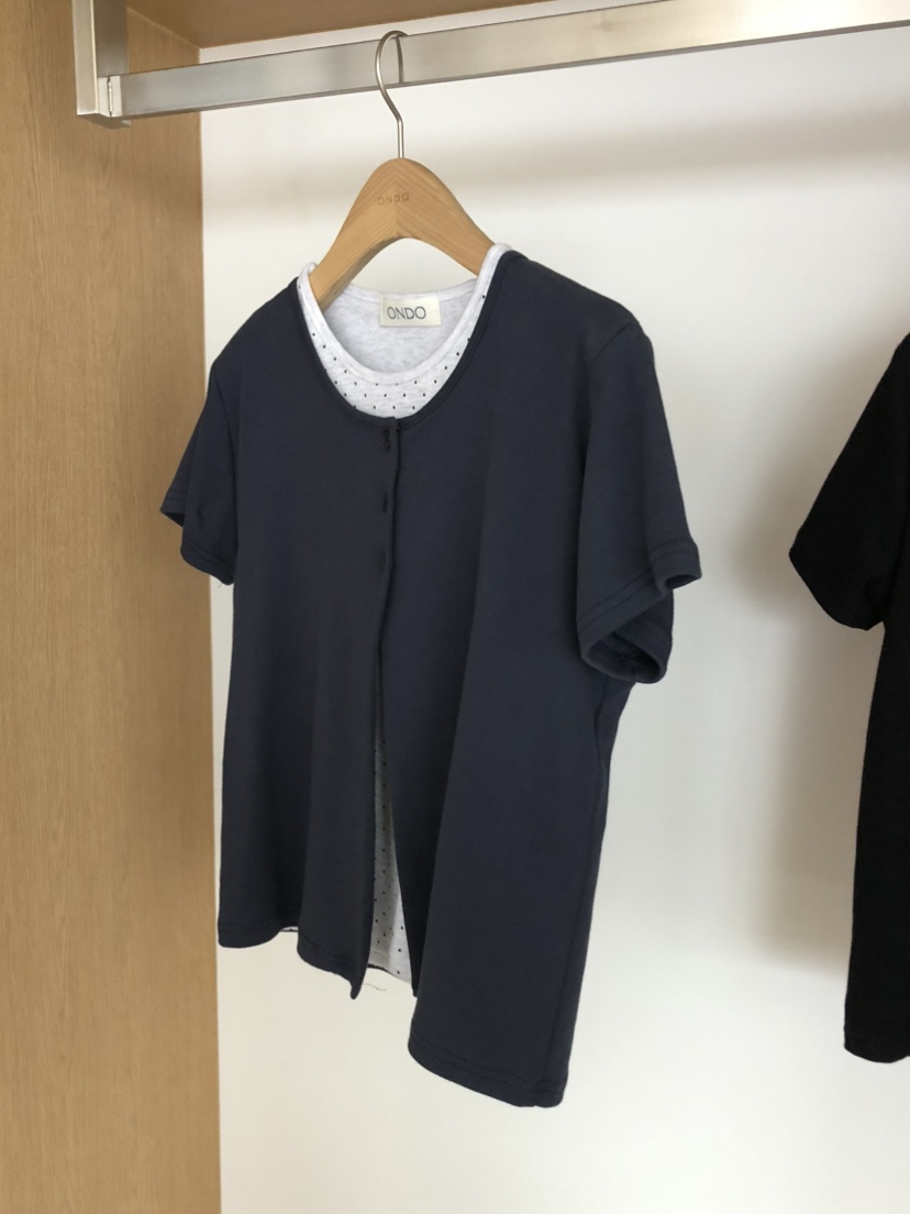 ONDO-P東大門直郵女裝新款人氣職業熱賣26春夏休閑T恤開衫ONDO-PT恤