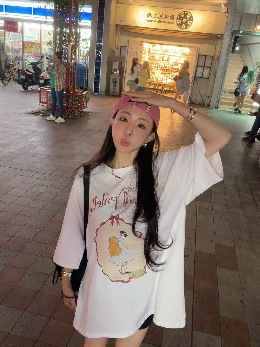 PALETTE-Q韓國代購女士新品26春夏休閑推薦職業熱賣真品T恤PALETTE-QT恤