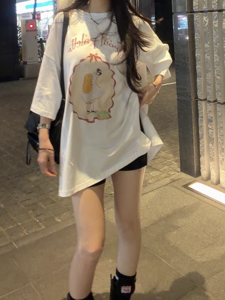 PALETTE-Q韓國代購女士新品26春夏休閑推薦職業熱賣真品T恤PALETTE-QT恤