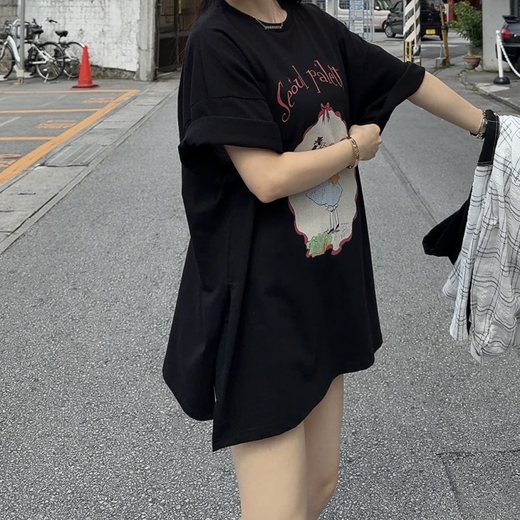 PALETTE-Q韓國代購女士新品26春夏休閑推薦職業熱賣真品T恤PALETTE-QT恤