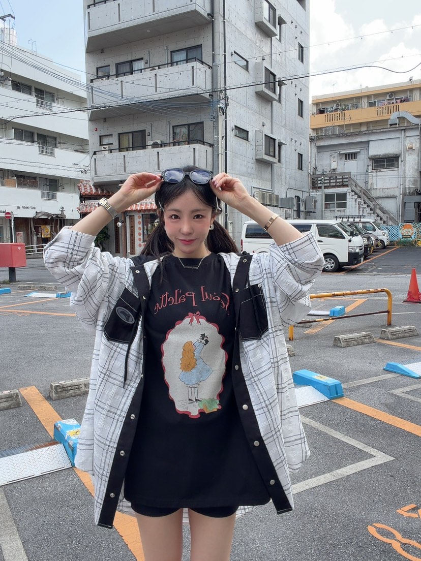 PALETTE-Q韓國代購女士新品26春夏休閑推薦職業熱賣真品T恤PALETTE-QT恤