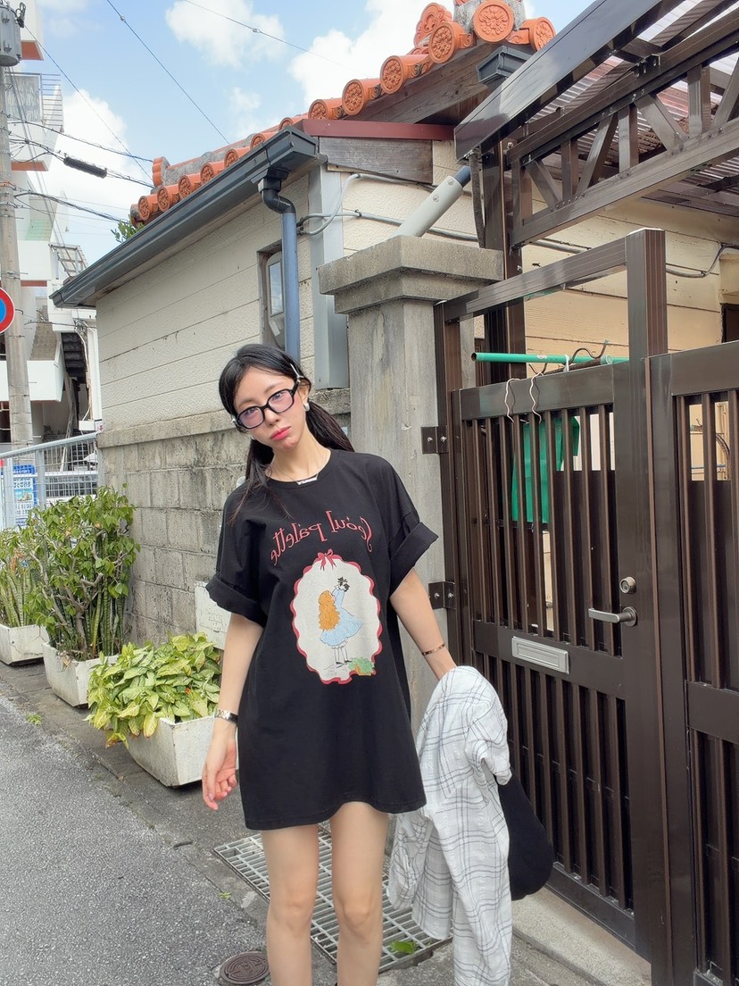 PALETTE-Q韓國代購女士新品26春夏休閑推薦職業熱賣真品T恤PALETTE-QT恤