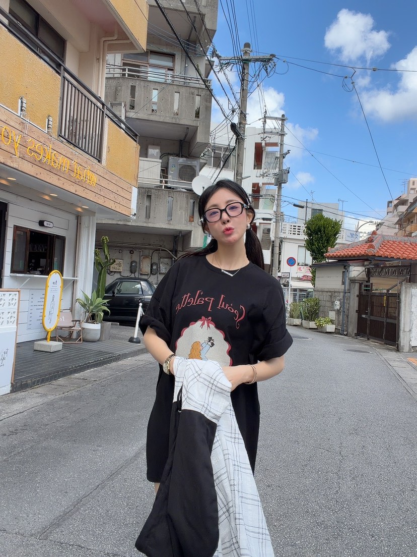 PALETTE-Q韓國代購女士新品26春夏休閑推薦職業熱賣真品T恤PALETTE-QT恤