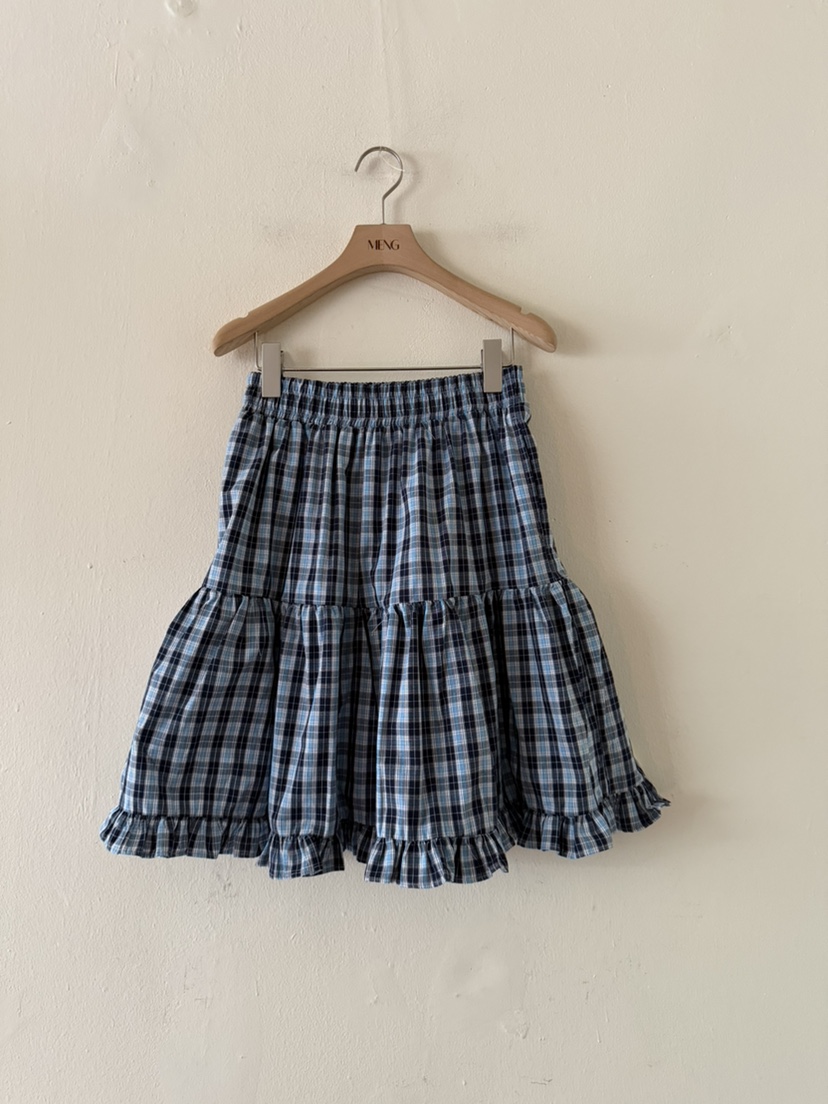 MENG韓國代購女裝新品時尚休閑熱賣26春夏推薦半身裙中短裙MENG半身裙/中短裙圖色2