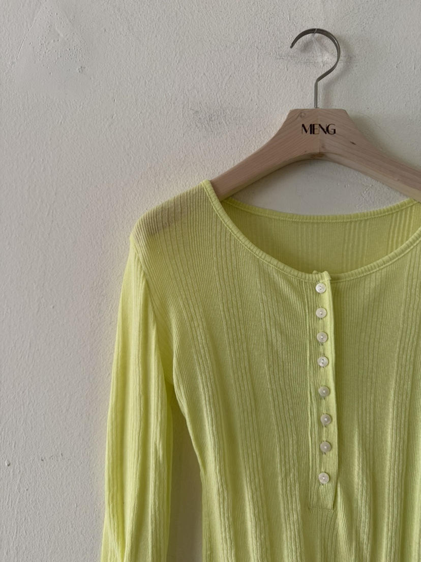 MENG東大門代購女士新品熱賣26春夏職業真品推薦休閑長袖T恤MENG長袖T恤