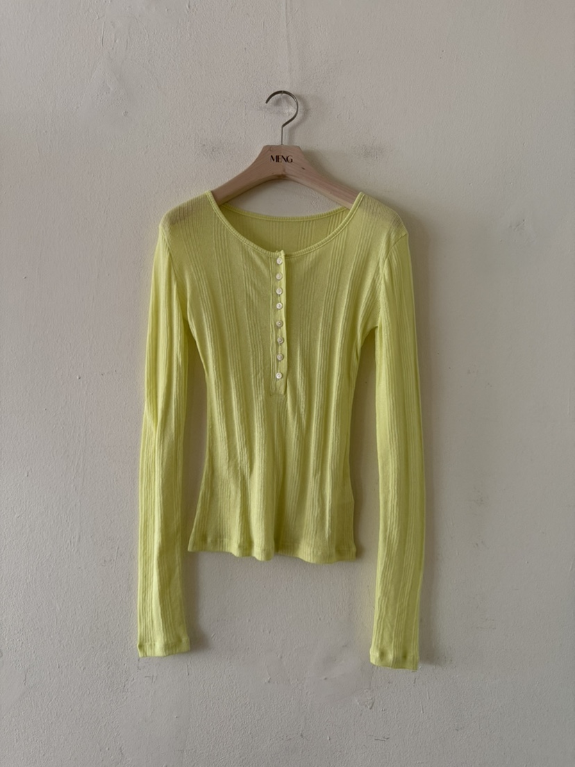 MENG東大門代購女士新品熱賣26春夏職業真品推薦休閑長袖T恤MENG長袖T恤圖色1