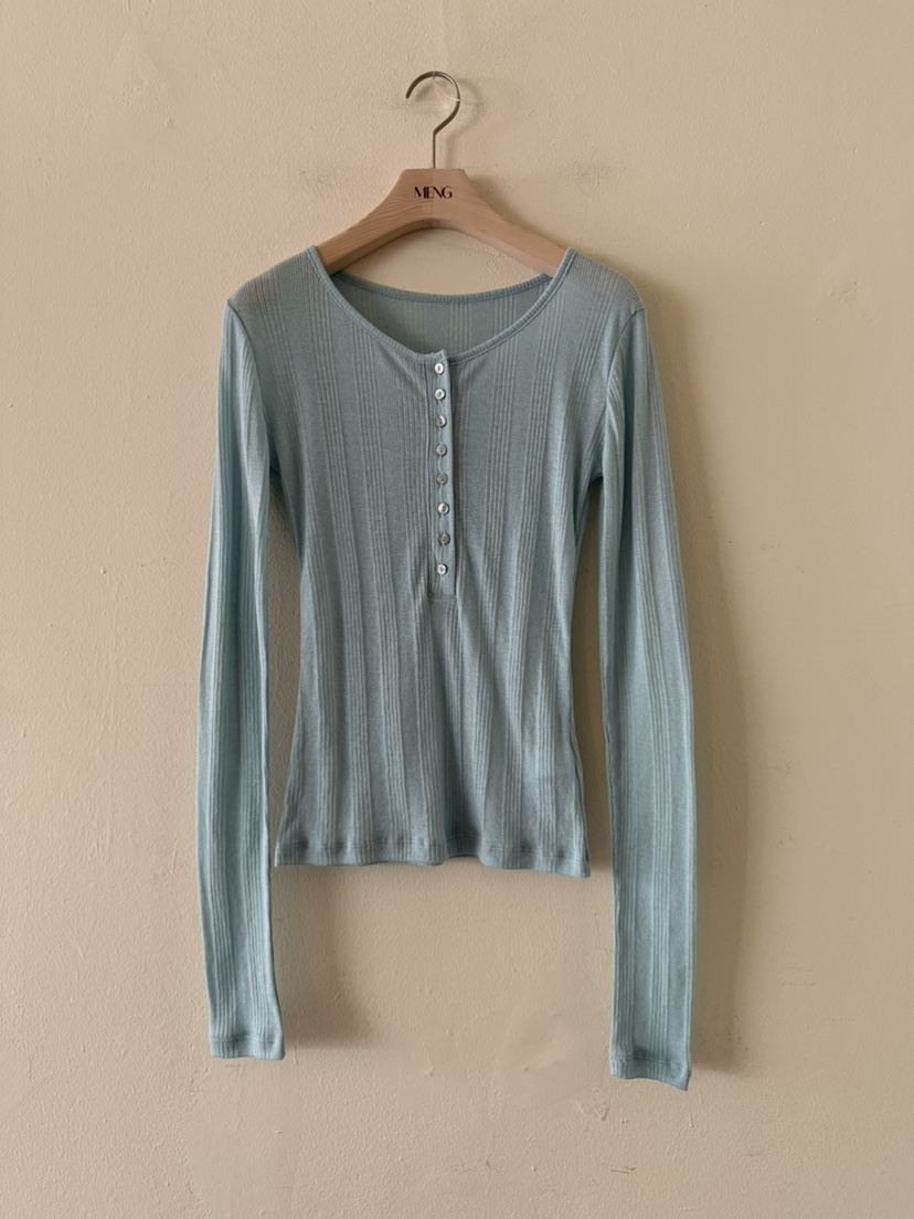 MENG東大門代購女士新品熱賣26春夏職業真品推薦休閑長袖T恤MENG長袖T恤圖色3