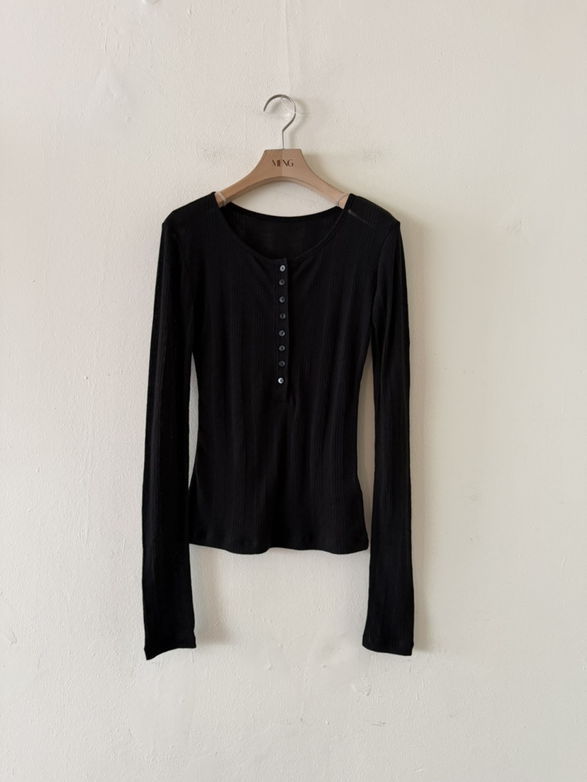 MENG東大門代購女士新品熱賣26春夏職業真品推薦休閑長袖T恤MENG長袖T恤圖色5