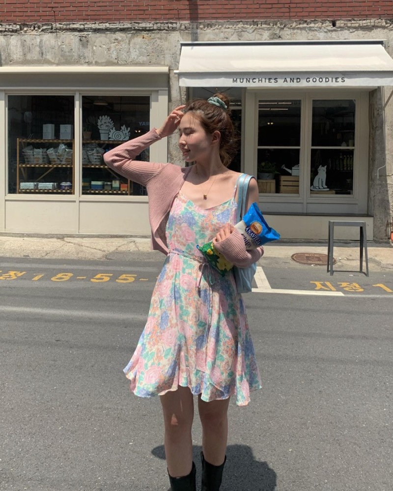 LETAILOR韓國直郵女裝新品推薦真品時尚熱賣人氣26春夏連衣裙LETAILOR連衣裙