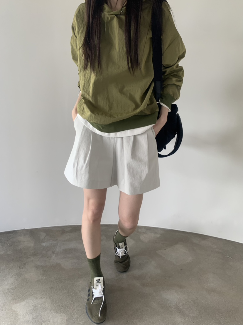 LE AVE韓國直郵實拍女士新品推薦職業人氣時尚休閑熱賣短褲LE AVE短褲