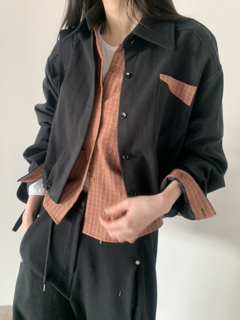 LE AVE韓國東大門直郵女士新品職業時尚26春夏休閑人氣夾克LE AVE夾克