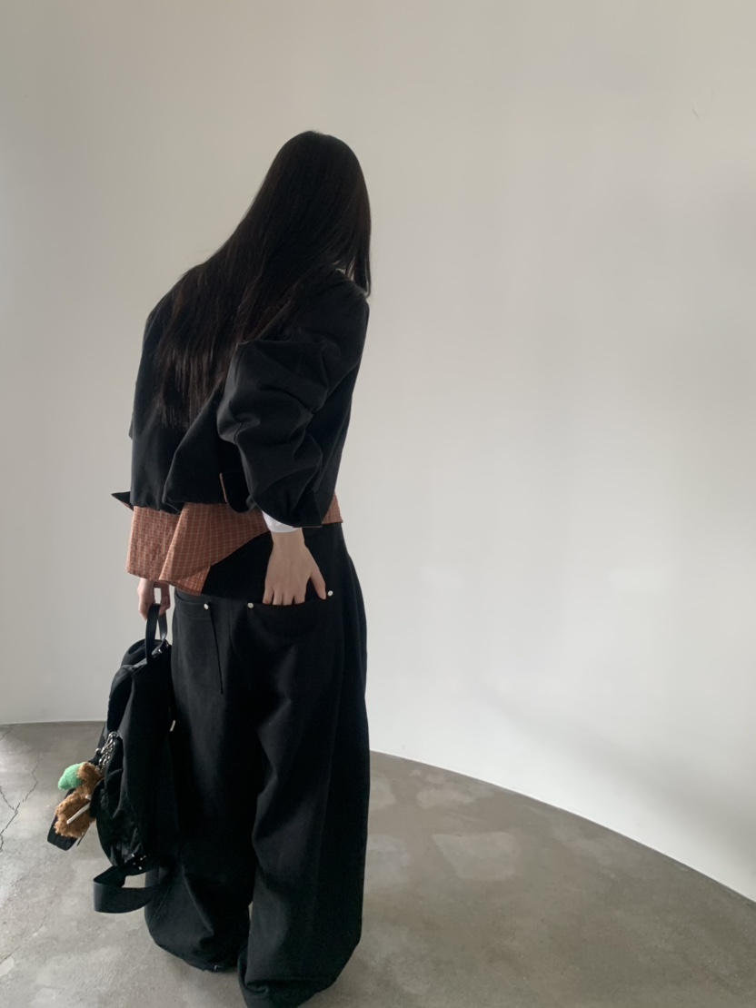 LE AVE韓國東大門直郵女士新品職業時尚26春夏休閑人氣夾克LE AVE夾克