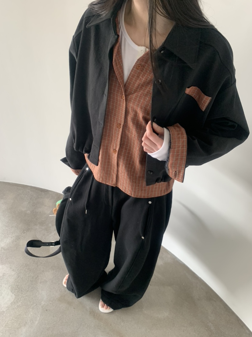 LE AVE韓國東大門直郵女士新品職業時尚26春夏休閑人氣夾克LE AVE夾克