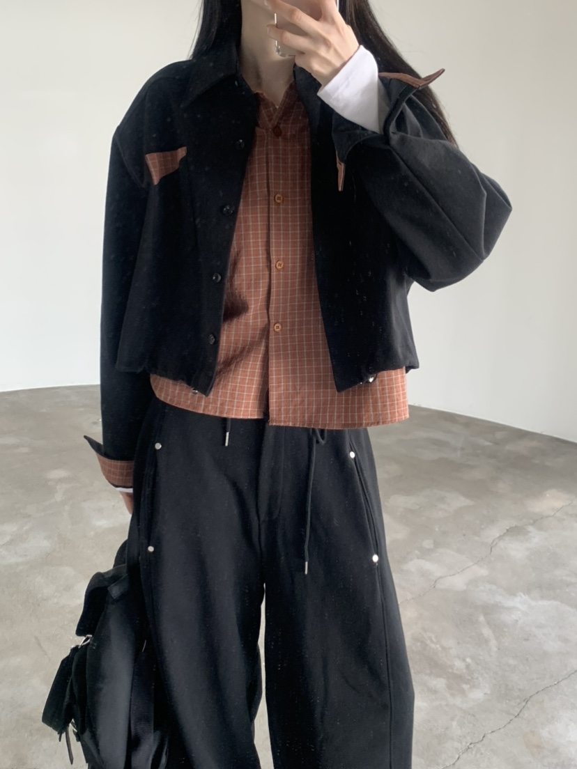 LE AVE韓國東大門直郵女士新品職業時尚26春夏休閑人氣夾克LE AVE夾克