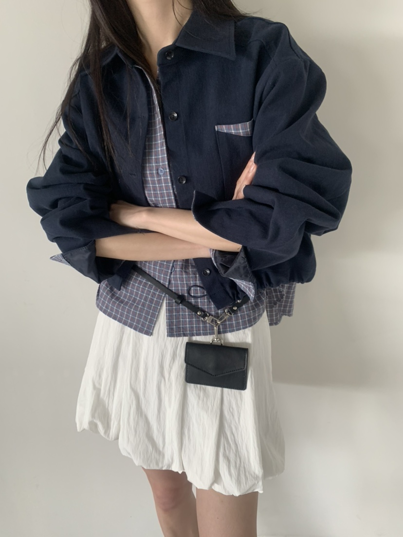 LE AVE韓國東大門直郵女士新品職業時尚26春夏休閑人氣夾克LE AVE夾克