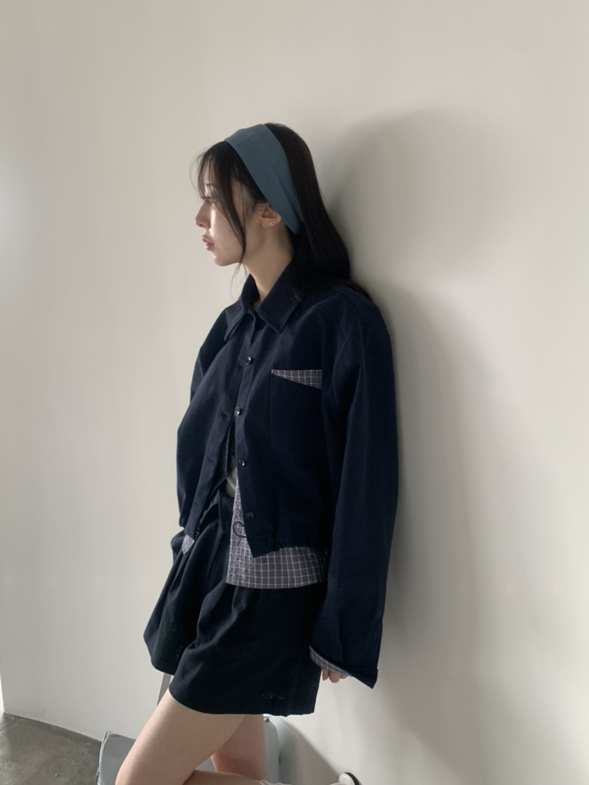 LE AVE韓國東大門直郵女士新品職業時尚26春夏休閑人氣夾克LE AVE夾克