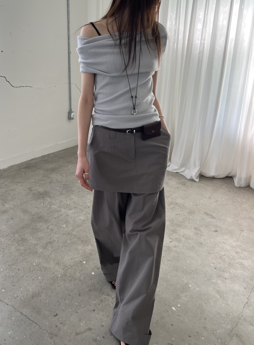 NOVUS韓國東大門直郵女裝新款人氣推薦熱賣休閑職業26春夏T恤NOVUST恤