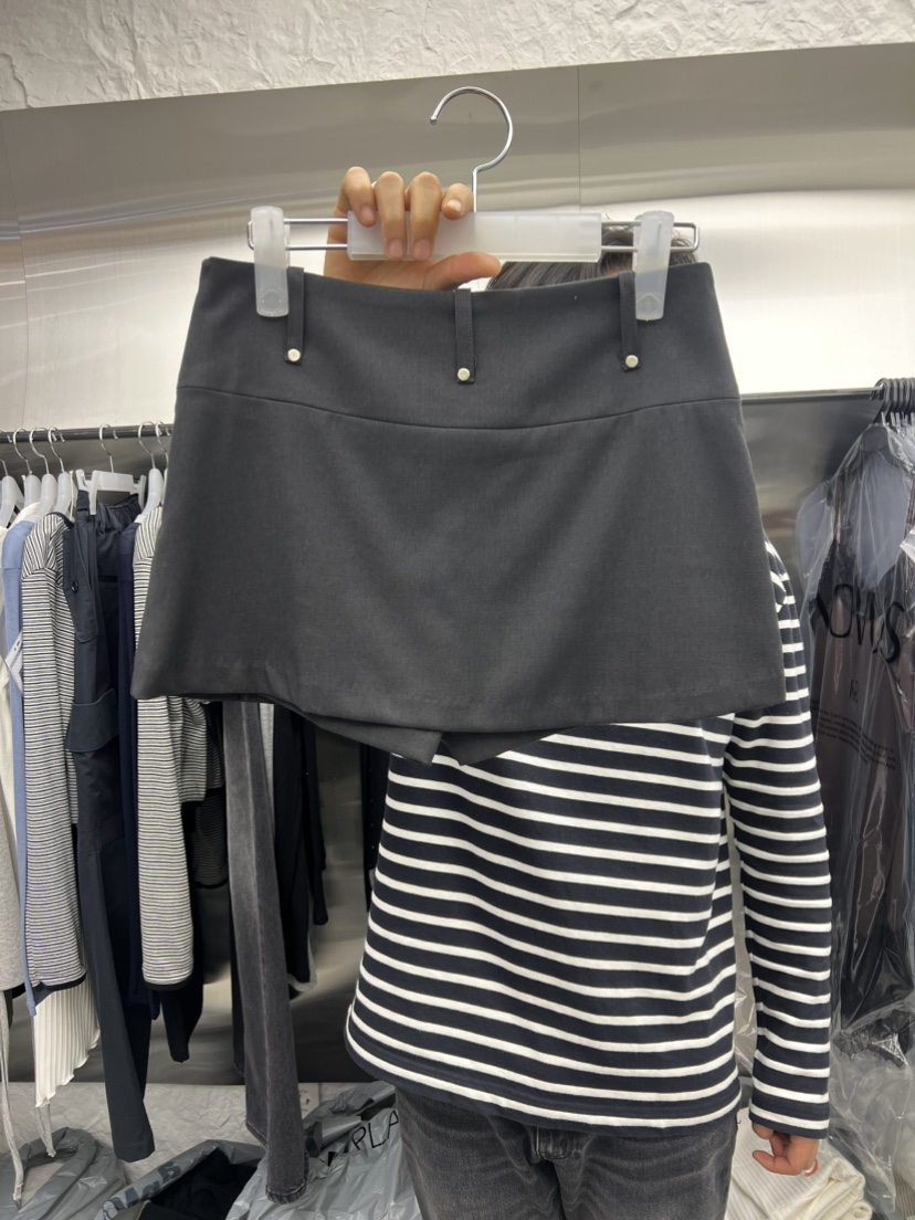 NOVUS韓國東大門直郵女士新款休閑時尚人氣職業推薦26春夏裙褲NOVUS裙褲