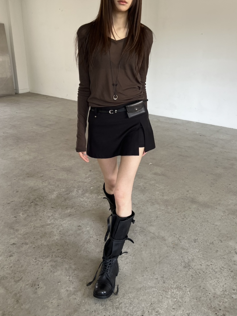 NOVUS韓國東大門直郵女士新款休閑時尚人氣職業推薦26春夏裙褲NOVUS裙褲