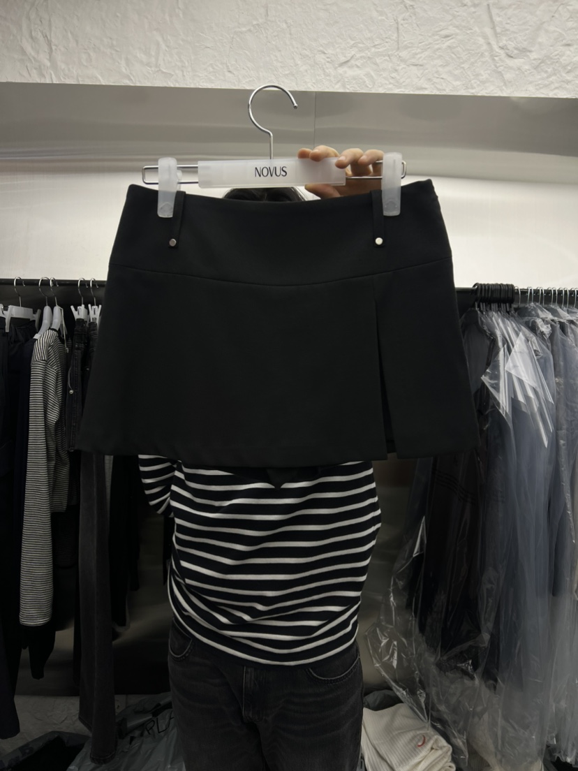 NOVUS韓國東大門直郵女士新款休閑時尚人氣職業推薦26春夏裙褲NOVUS裙褲圖色2