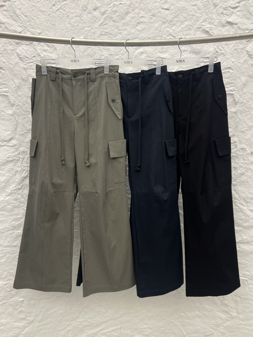 NOVUS韓國直郵女裝新品人氣26春夏熱賣時尚休閑褲工裝喇叭NOVUS休閑褲