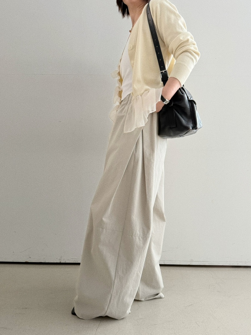 OLI SEOUL韓國東大門直郵女裝新品人氣休閑針織衫雪紡開衫OLI SEOUL針織衫