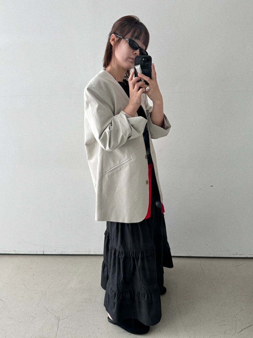 OLI SEOUL韓國直郵實拍女裝新品人氣推薦休閑時尚職業長裙OLI SEOUL長裙