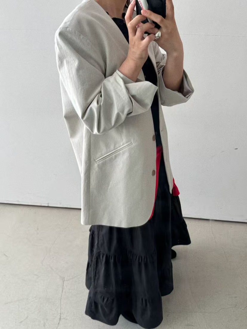 OLI SEOUL韓國直郵實拍女裝新品人氣推薦休閑時尚職業長裙OLI SEOUL長裙