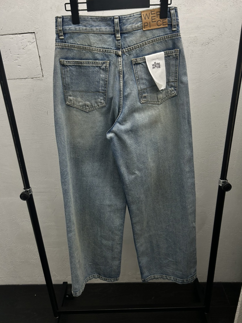 KARE/WEREPIECE韓國直郵實拍女士新品時尚職業26春夏牛仔褲KARE/WEREPIECE牛仔褲