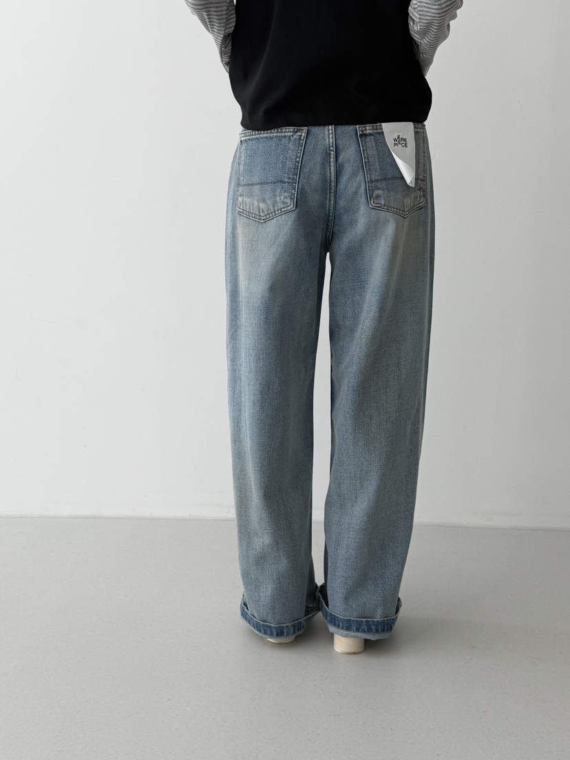 KARE/WEREPIECE韓國直郵實拍女士新品時尚職業26春夏牛仔褲KARE/WEREPIECE牛仔褲