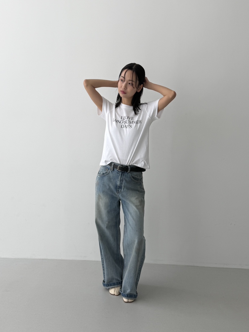 KARE/WEREPIECE韓國直郵實拍女士新品時尚職業26春夏牛仔褲KARE/WEREPIECE牛仔褲