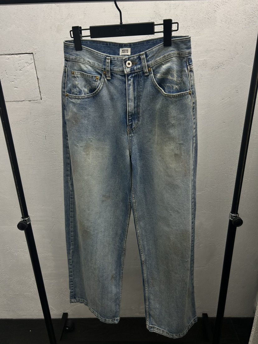 KARE/WEREPIECE韓國直郵實拍女士新品時尚職業26春夏牛仔褲KARE/WEREPIECE牛仔褲圖色1