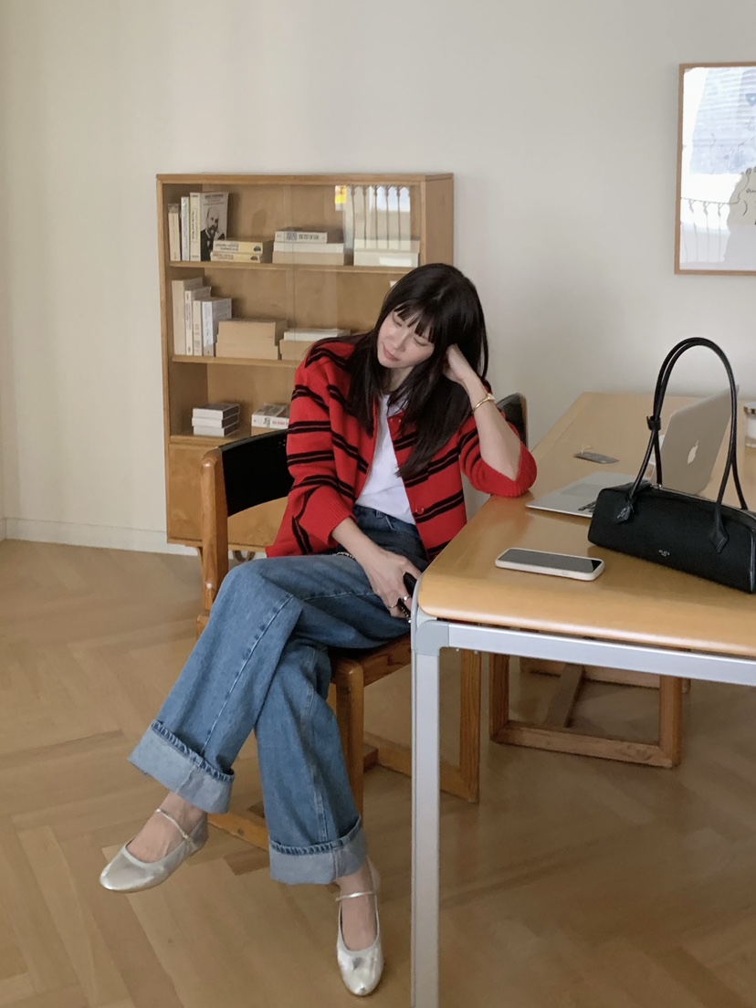 COURGETTE韓國東大門直郵女裝新品推薦時尚休閑26春夏針織衫COURGETTE針織衫