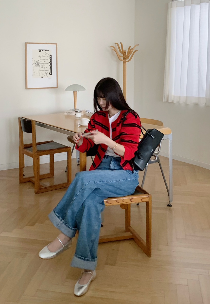 COURGETTE韓國東大門直郵女裝新品推薦時尚休閑26春夏針織衫COURGETTE針織衫