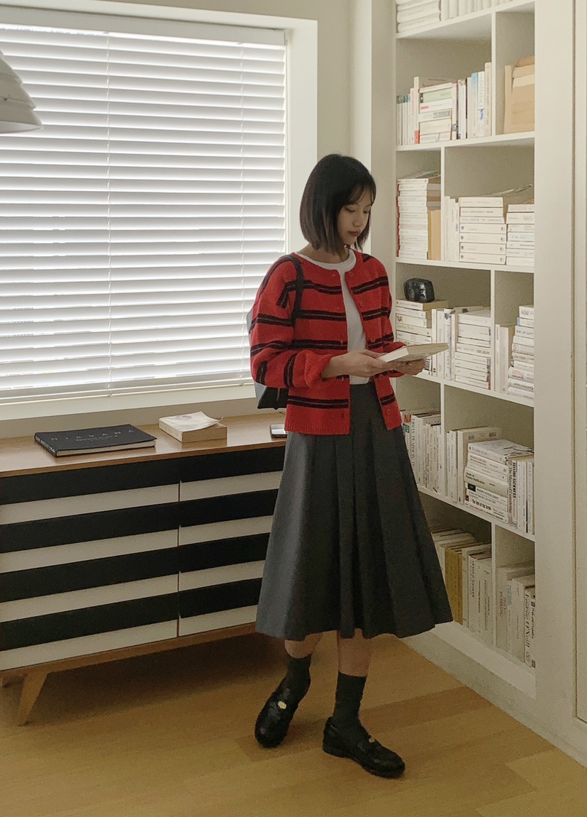 COURGETTE韓國東大門直郵女裝新品推薦時尚休閑26春夏針織衫COURGETTE針織衫