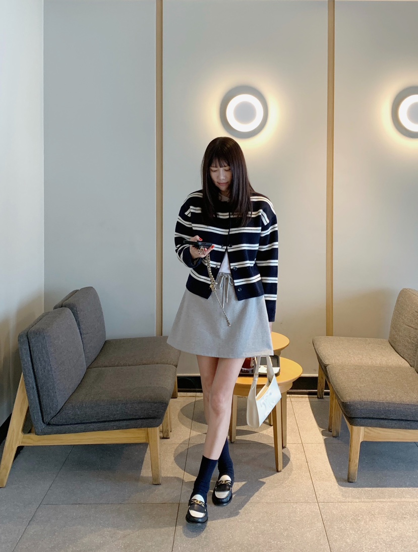 COURGETTE韓國東大門直郵女裝新品推薦時尚休閑26春夏針織衫COURGETTE針織衫