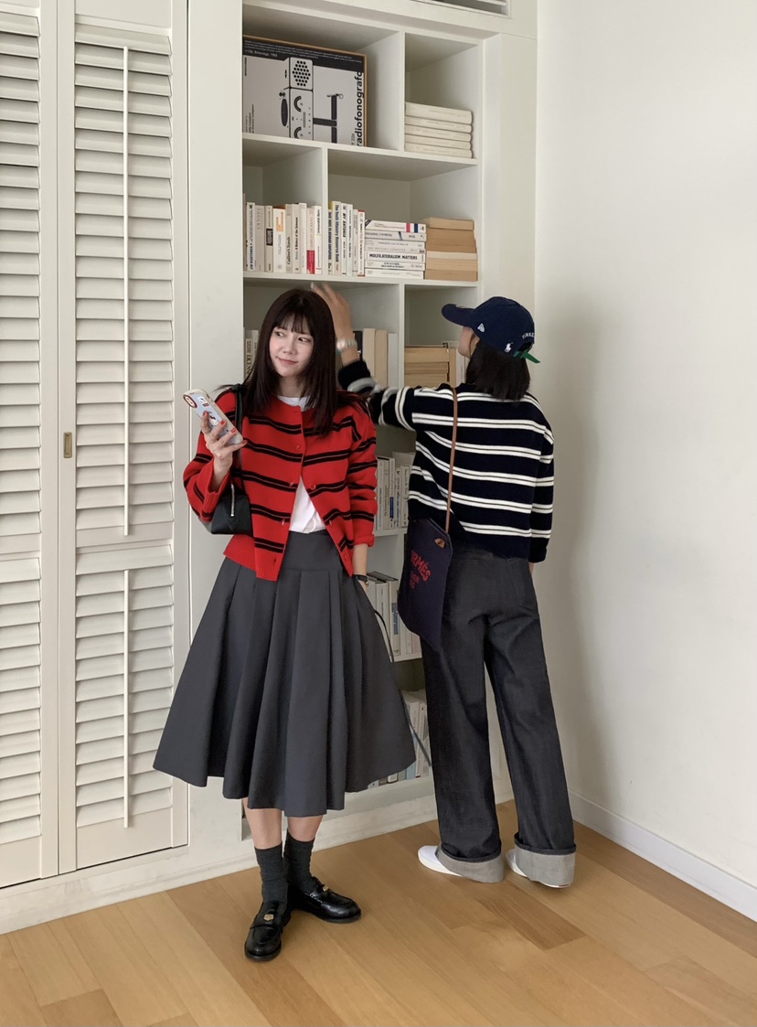 COURGETTE韓國東大門直郵女裝新品推薦時尚休閑26春夏針織衫COURGETTE針織衫