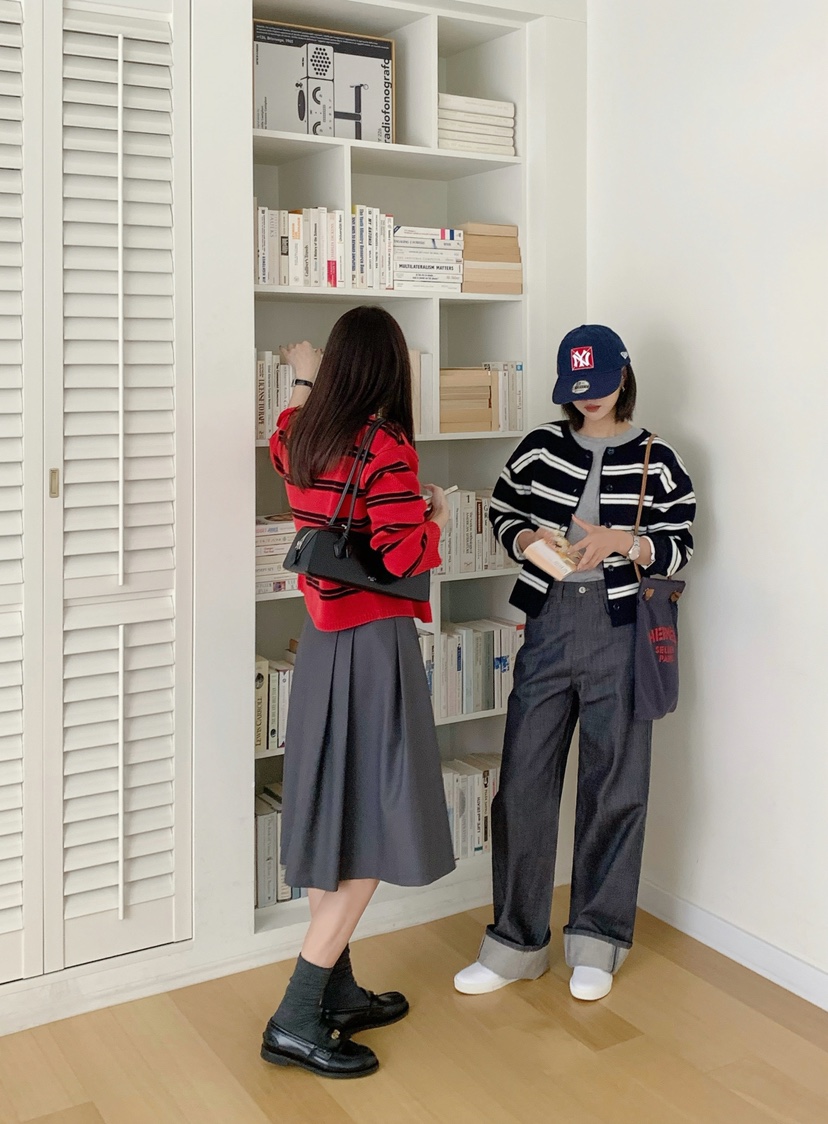 COURGETTE韓國東大門直郵女裝新品推薦時尚休閑26春夏針織衫COURGETTE針織衫