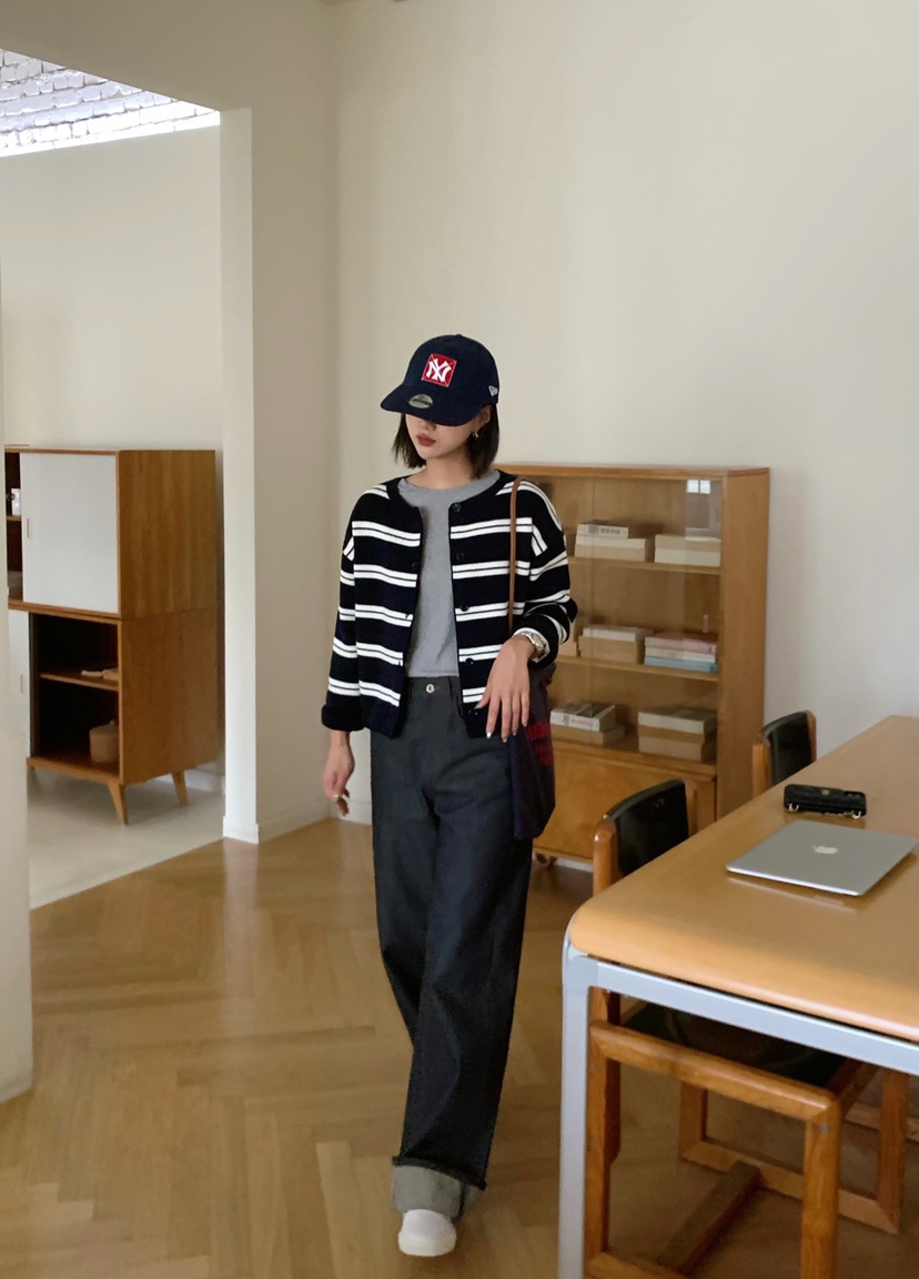 COURGETTE韓國東大門直郵女裝新品推薦時尚休閑26春夏針織衫COURGETTE針織衫