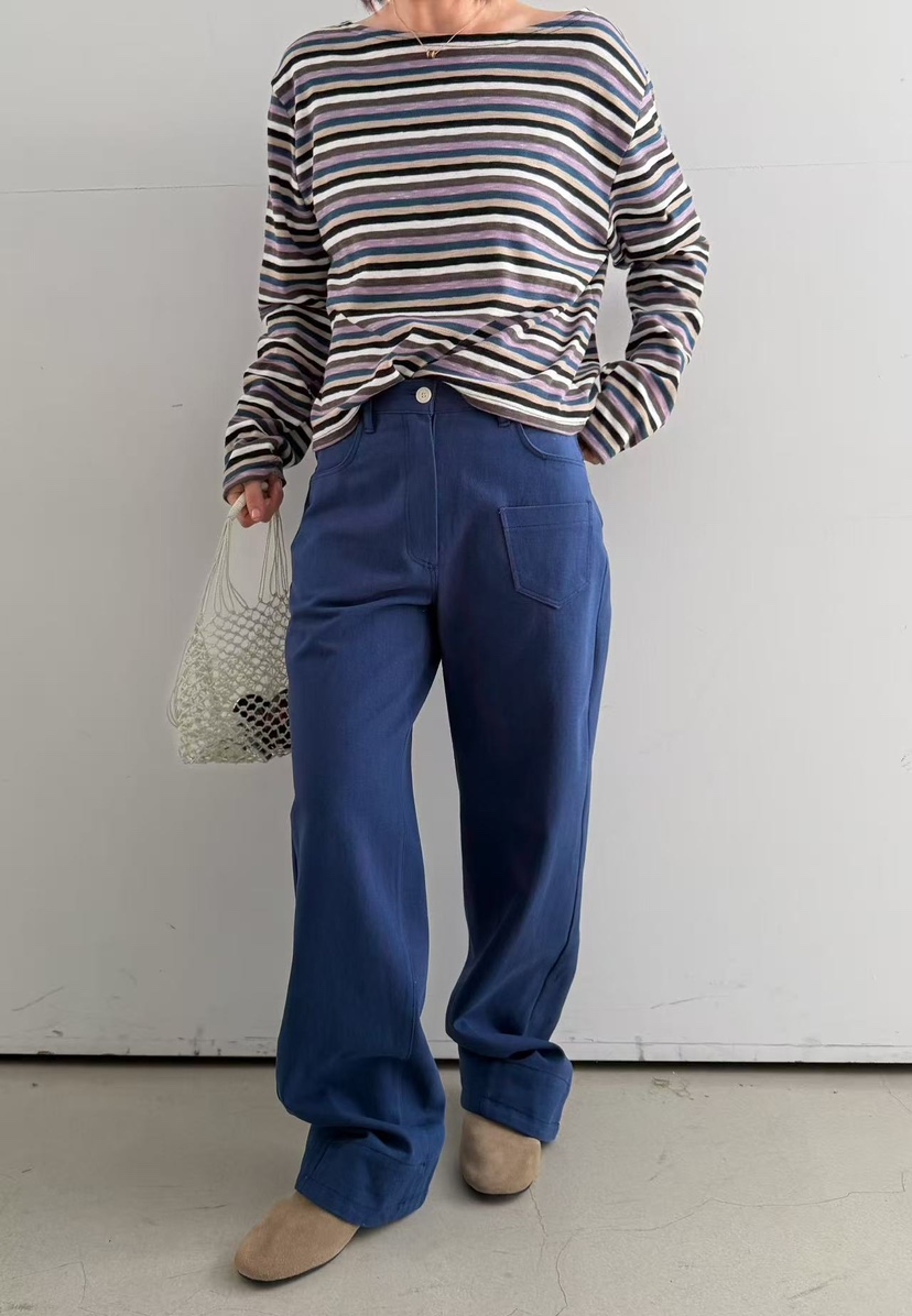 OLI SEOUL韓國東大門直郵女裝新品熱賣人氣時尚26春夏休閑褲OLI SEOUL休閑褲