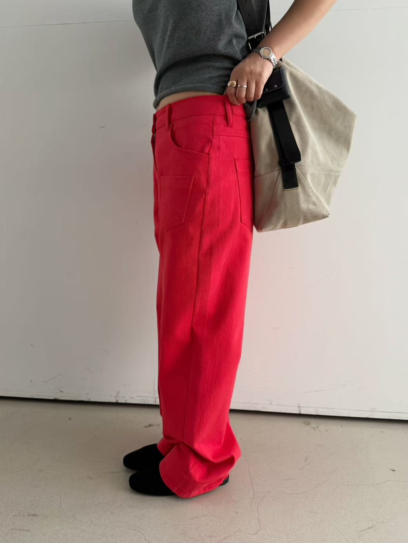 OLI SEOUL韓國東大門直郵女裝新品熱賣人氣時尚26春夏休閑褲OLI SEOUL休閑褲