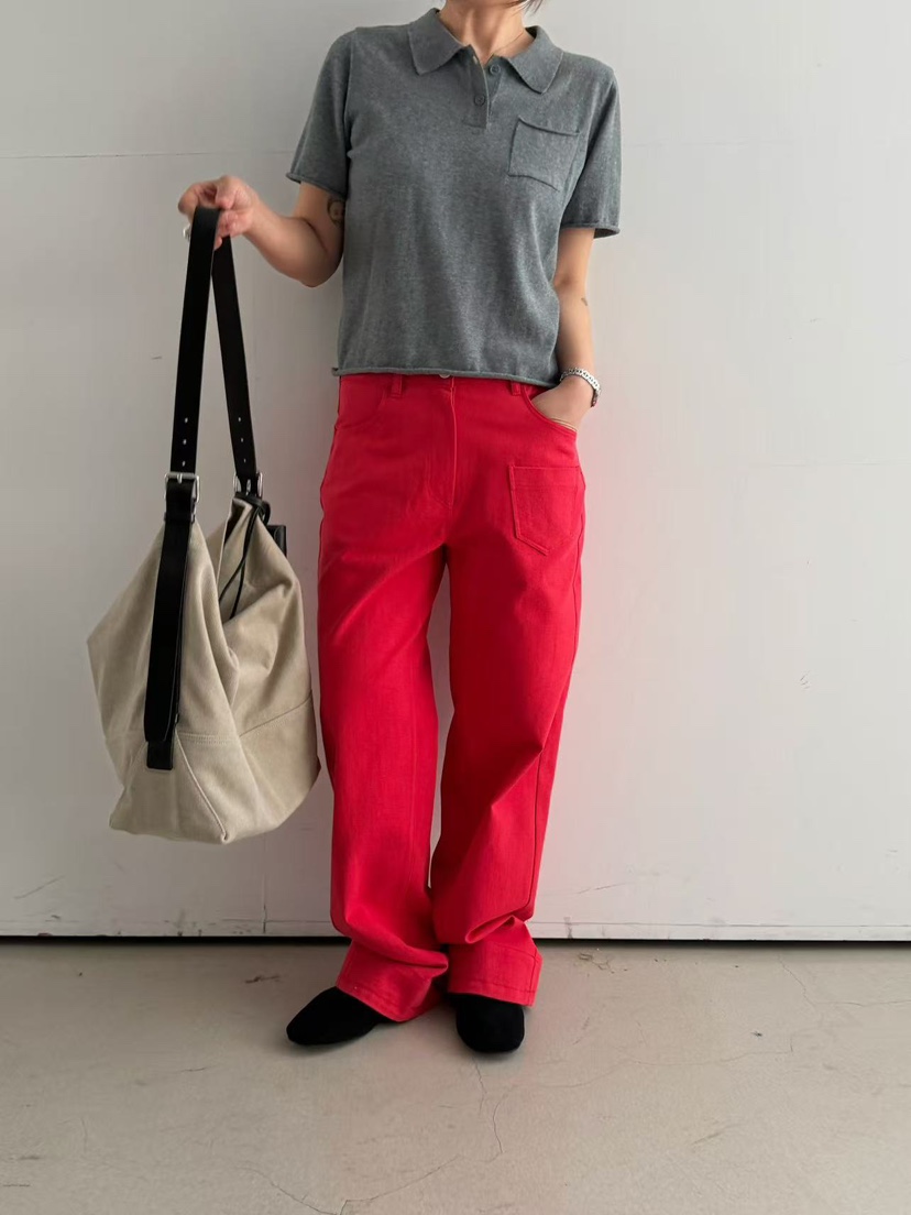 OLI SEOUL韓國東大門直郵女裝新品熱賣人氣時尚26春夏休閑褲OLI SEOUL休閑褲