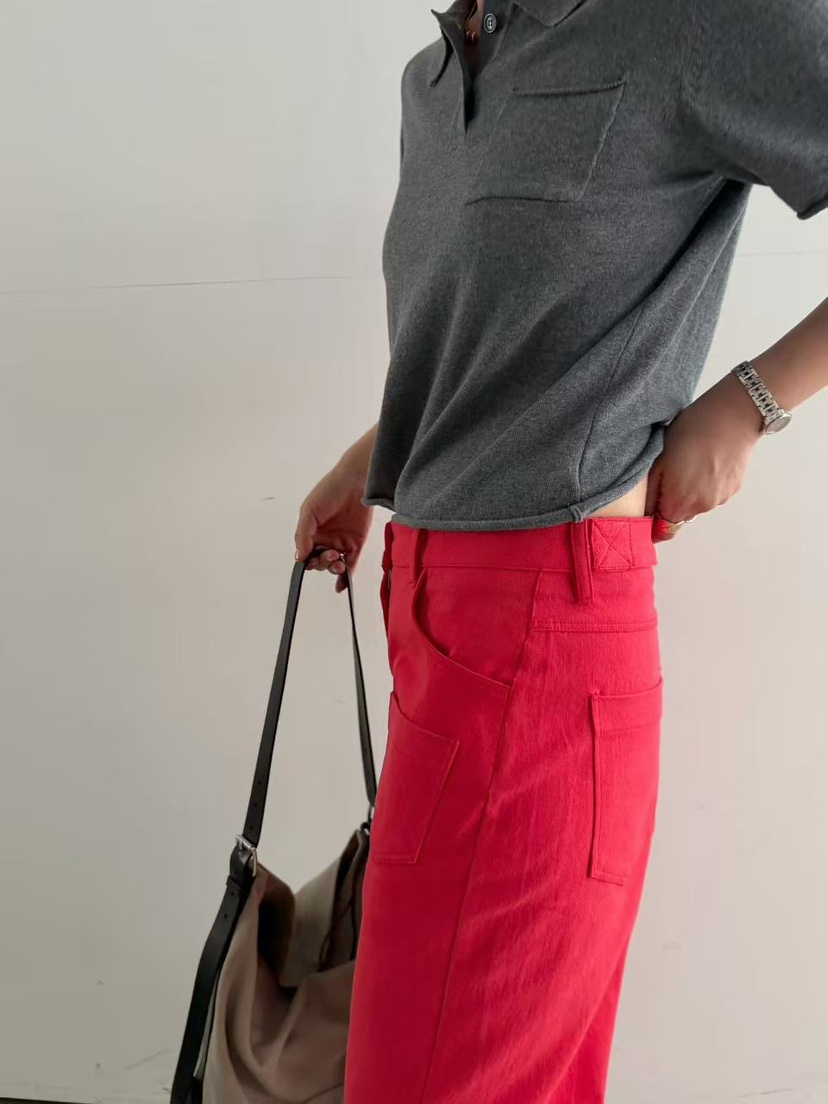 OLI SEOUL韓國東大門直郵女裝新品熱賣人氣時尚26春夏休閑褲OLI SEOUL休閑褲