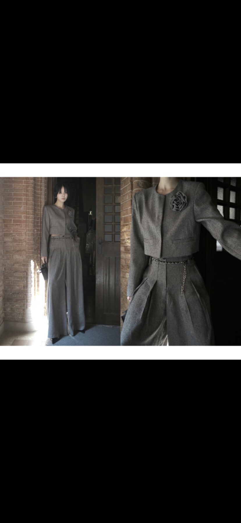 TANIA韓國直郵女裝新款26春夏職業時尚熱賣推薦夾克不含項鏈TANIA夾克