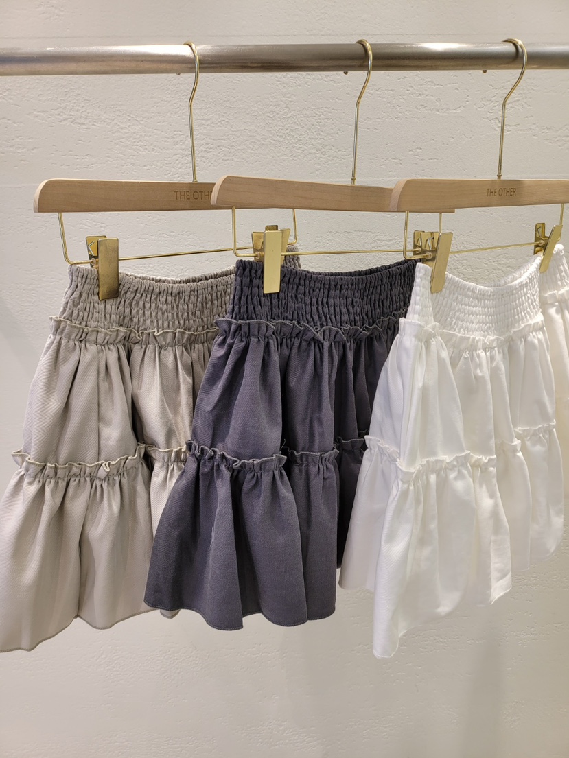 THE OTHER韓國直郵女士新品休閑職業推薦裙褲運動裙棉質THE OTHER裙褲