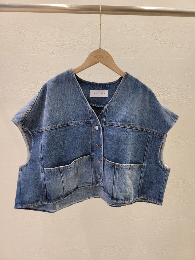 THE OTHER韓國東大門直郵女裝新品人氣26春夏熱賣職業馬甲THE OTHER馬甲圖色3深色
